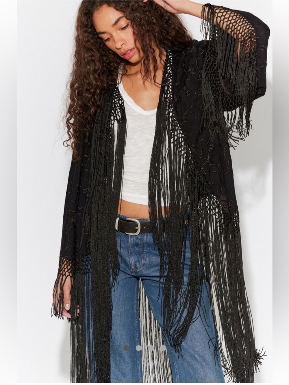 NWT Free People London Nights Piano Duster